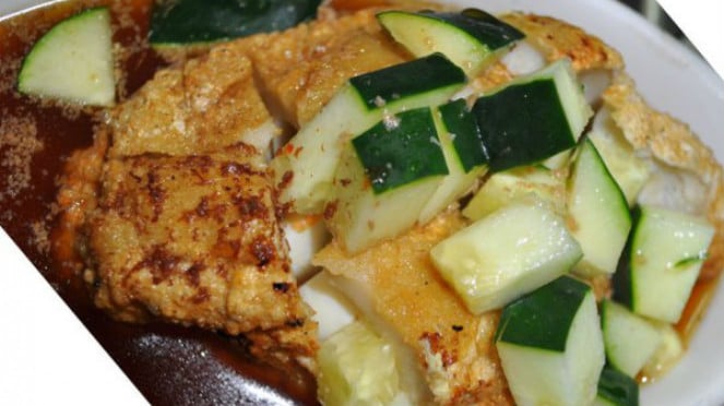 Pempek Palembang.