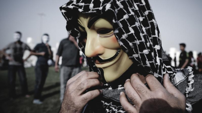 Anonymous Suriah [foto ilustrasi]