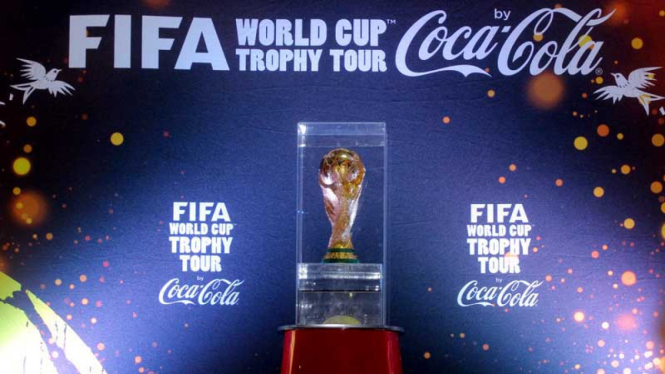 Trofi Piala Dunia Hadir di Jakarta