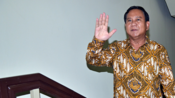 Prabowo Bertemu Din Syamsudin