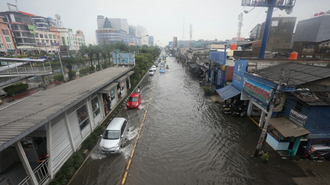 Banjir di Kawasan Gunung Sahari