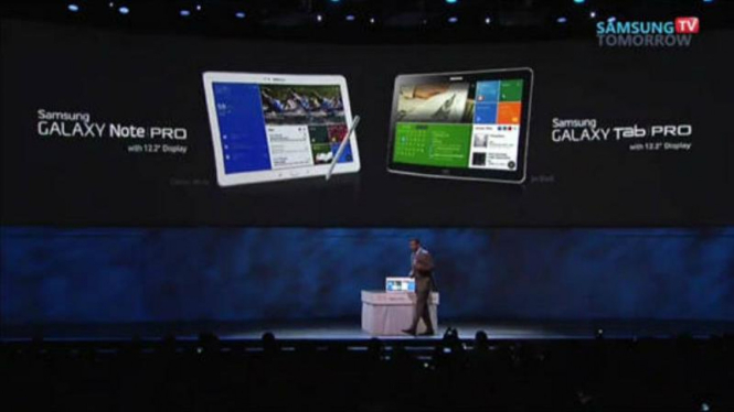 Peluncuran Samsung Galaxy NotePro dan Galaxy Tab Pro