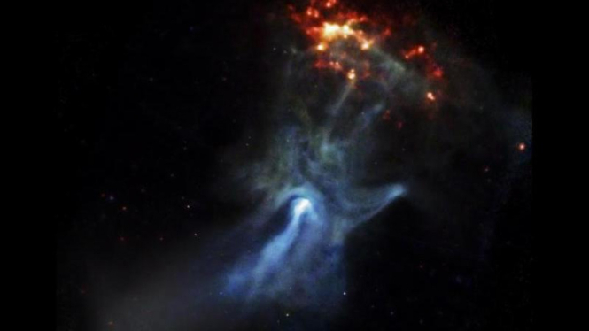 NASA memotret tangan tuhan