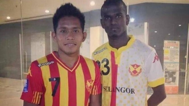Pemain Selangor FC asal Indonesia, Andik Vermansyah, dengan jersey nomor tujuh
