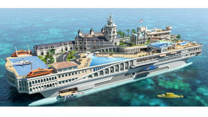 Yacht The Streets Of Monaco