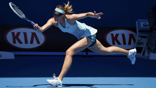 petenis cantik di ajang Australia Open 2014