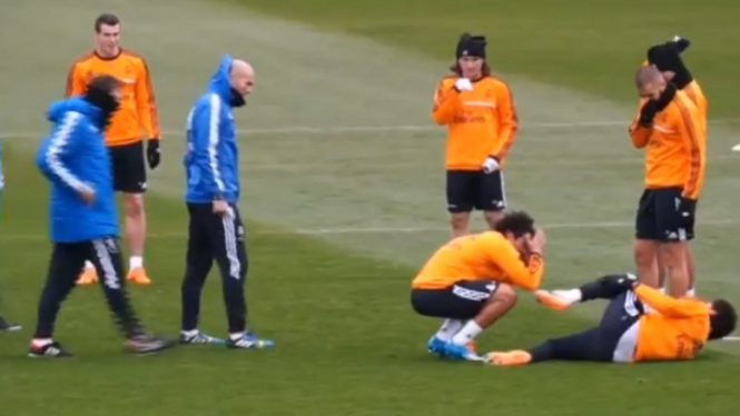 Zinedine Zidane sempat takut saat Pepe pura-pura cedera
