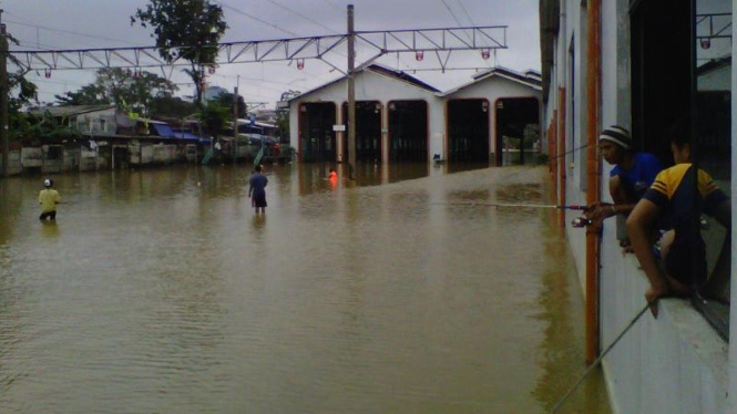 Banjir 2014 di Dipo Bukit Duri
