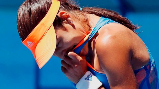 Reaksi Ana Ivanovic usai tersingkir dari Australian Open 2014