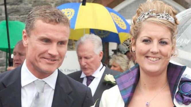 David Coulthard dan adiknya, Lynsay Jackson