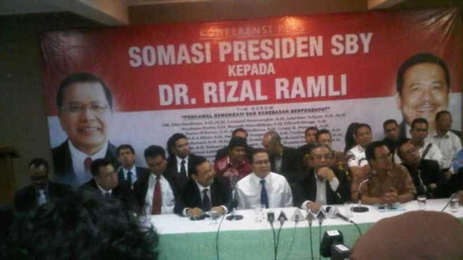 Rizal Ramli Didampingi Pengacara, Hadapi Somasi SBY