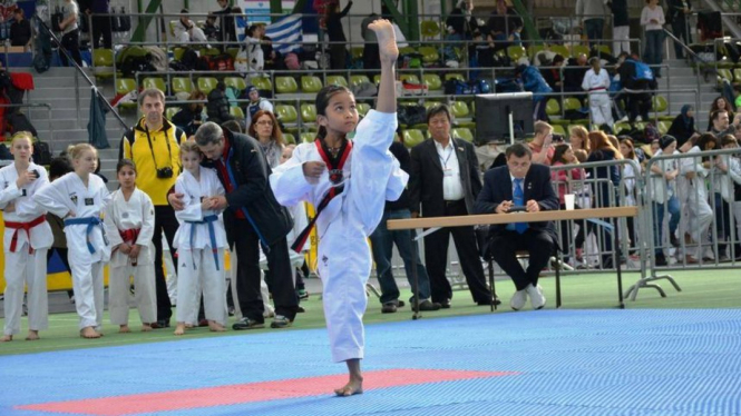 Taekwondoin muda Indonesia, Erviko Andre Prameswari