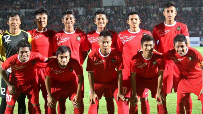 Pemain Timnas U-19 di Tur Indonesia