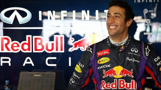 Pembalap Red Bull, Daniel Ricciardo