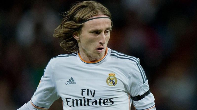 Gelandang Real Madrid, Luka Modric.