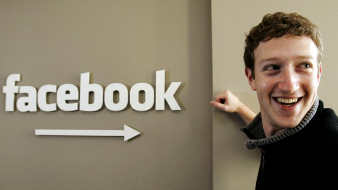 Pendiri dan CEO Facebook, Mark Zuckerberg.