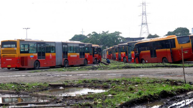 Bus Baru Transjakarta Bermasalah