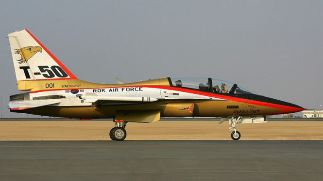 Pesawat Tempur T-50 Golden Eagle