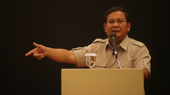 Prabowo Menjadi Pembicara di Rakornas KSPI