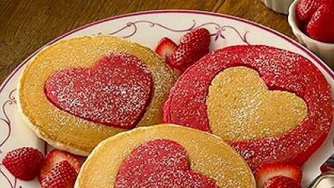 pancake valentine