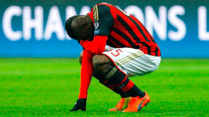 Penyerang AC Milan, Mario Balotelli