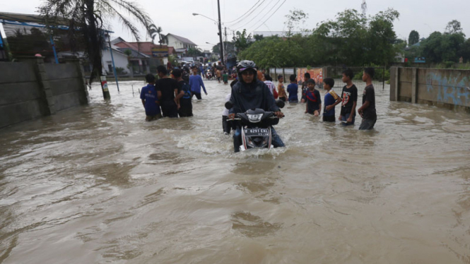 Sejumlah Kawasan di Tangerang Terendam Banjir