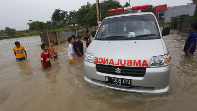 Sejumlah Kawasan di Tangerang Terendam Banjir