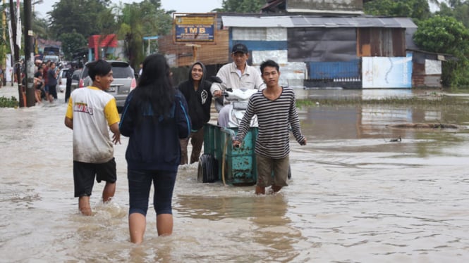 Sejumlah Kawasan di Tangerang Terendam Banjir