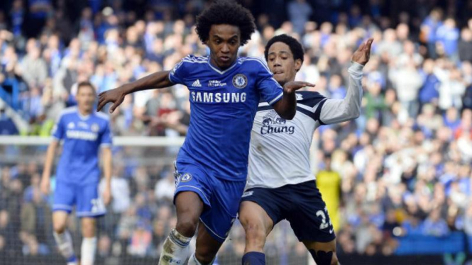 Winger Chelsea, Willian (kiri)