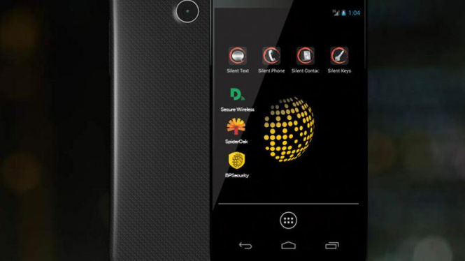 Blackphone, ponsel anti sadap, diklaim paling aman saat ini