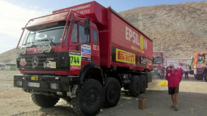 Truk Mercedes-Benz di Rally Dakar