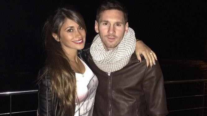 Antonella Roccuzzo dan Lionel Messi