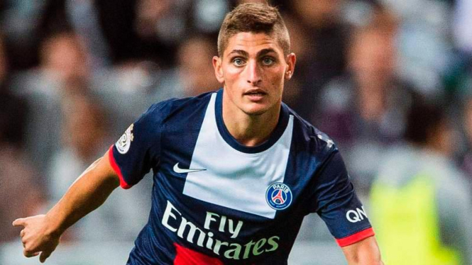 Gelandang PSG, Marco Verratti.