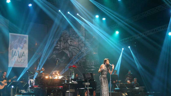 Natalie Cole di Java Jazz Festival 2014