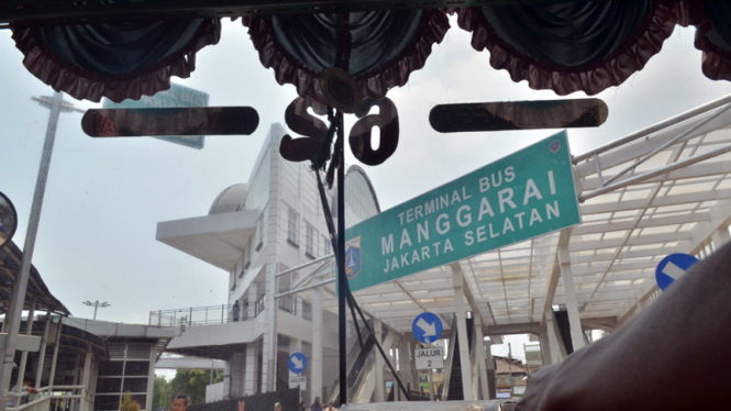 Terminal Manggarai Usai Direnovasi