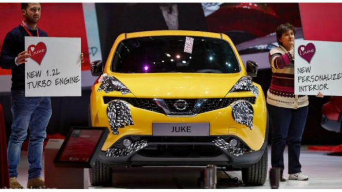 Juke facelift mejeng di Geneva Motor Show 2014