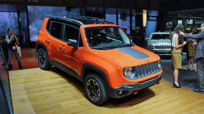 Jeep Renegade mejeng di Geneva Motor Show 2014
