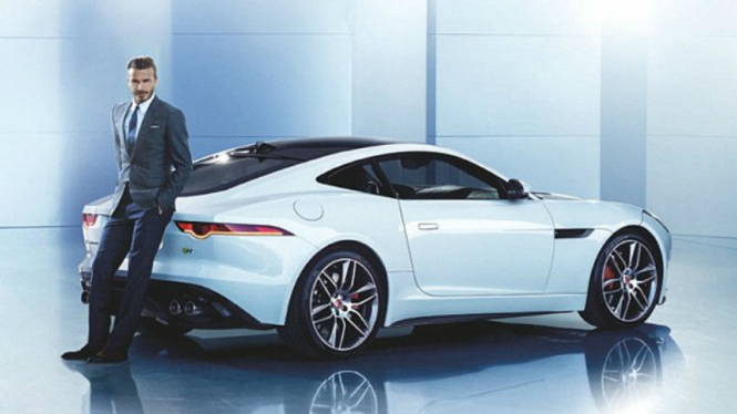 David Beckham sebagai duta Jaguar Land Rover