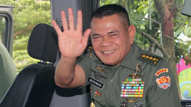 Kepala Staf Angkatan Darat (KSAD) Jenderal TNI Budiman Berkunjung ke ANTV
