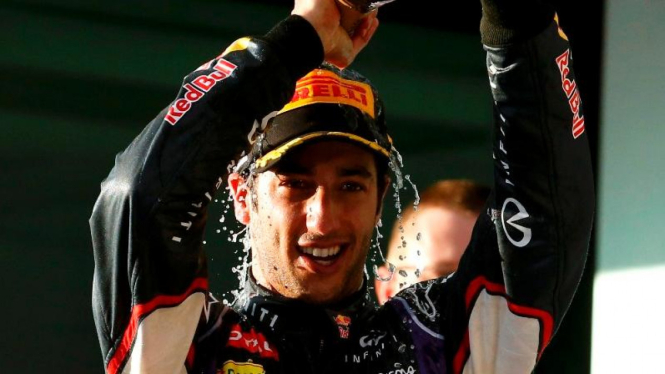 Pembalap Red Bull, Daniel Ricciardo