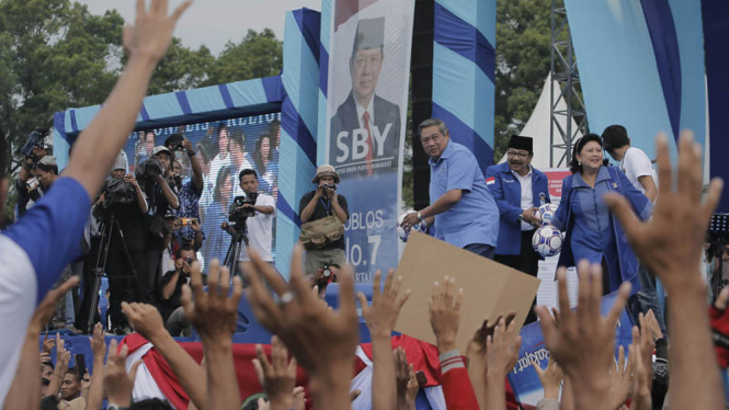 SBY kampanye Partai Demokrat.