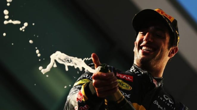  Pembalap Red Bull, Daniel Ricciardo