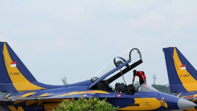 Golden Eagle T-50 yang Dipindahkan ke Solo