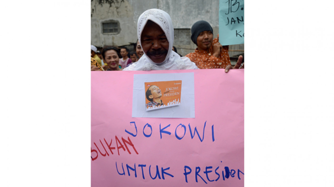Demo Tolak Jokowi