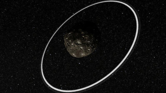 Cincin asteroid Chariklo