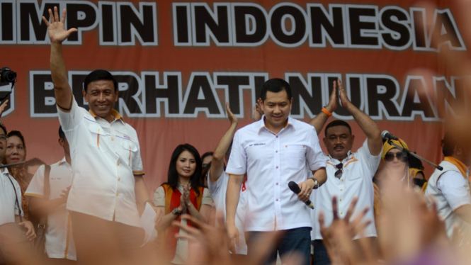 Kampanye Partai Hanura di Jakarta