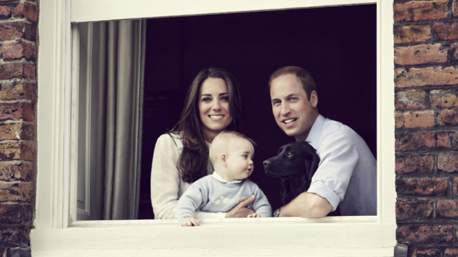 Pangeran William, Kate Middleton dan putra mereka