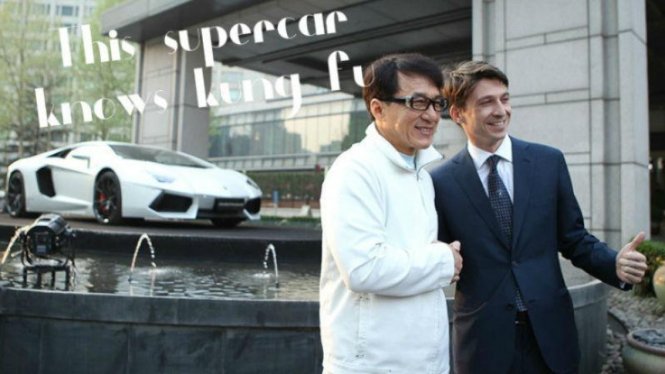 Lamborghini Aventador edisi khusus Jackie Chan