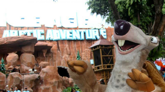 Berpetualang dengan Wahana Ice Age Sids Artic Tours