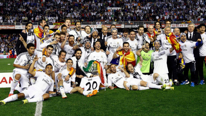 Real Madrid juara Copa Del Rey 2014